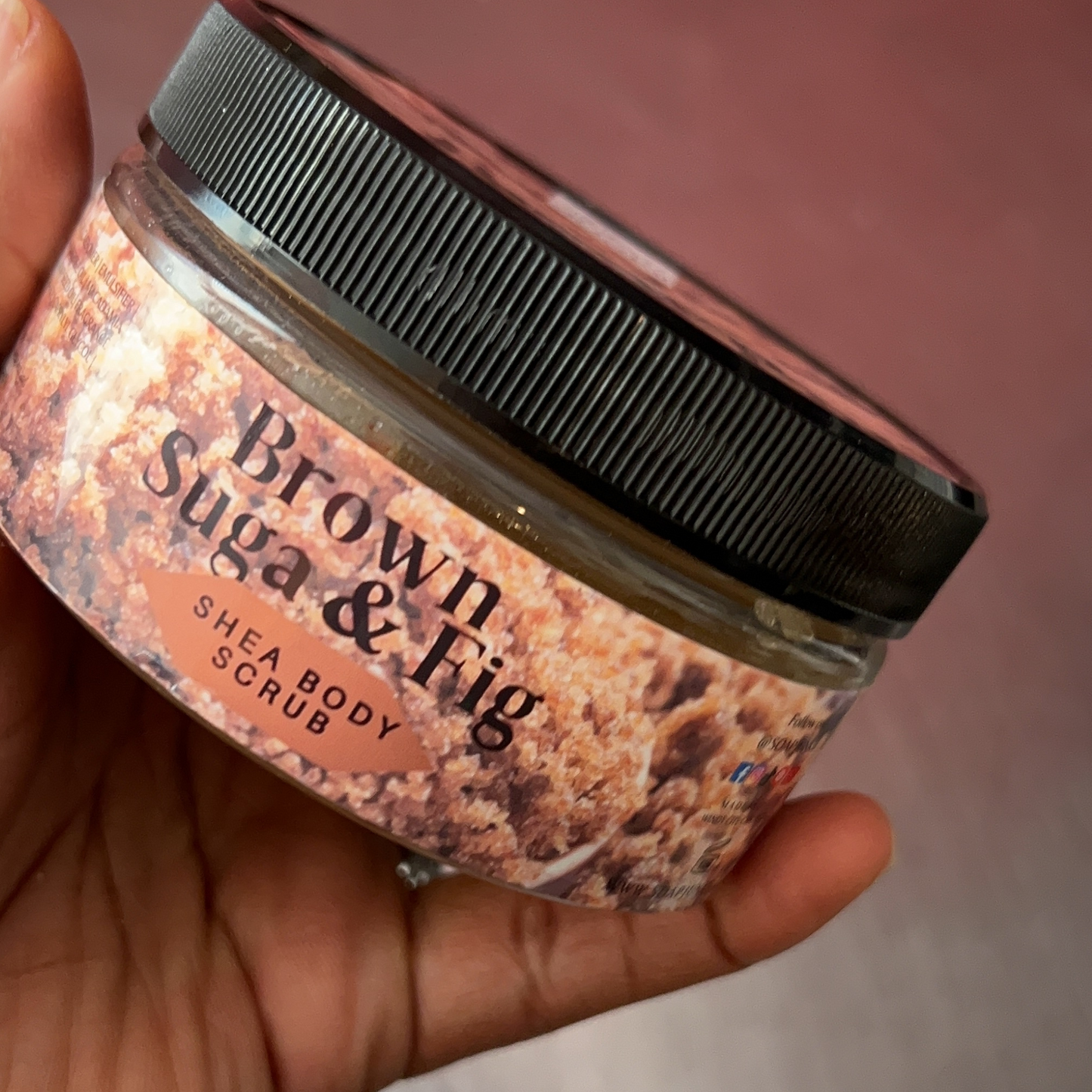 Brown Sugar & Fig Shea Scrub